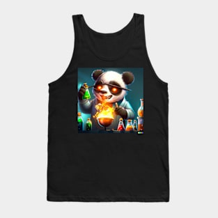 Chemist Panda Tank Top